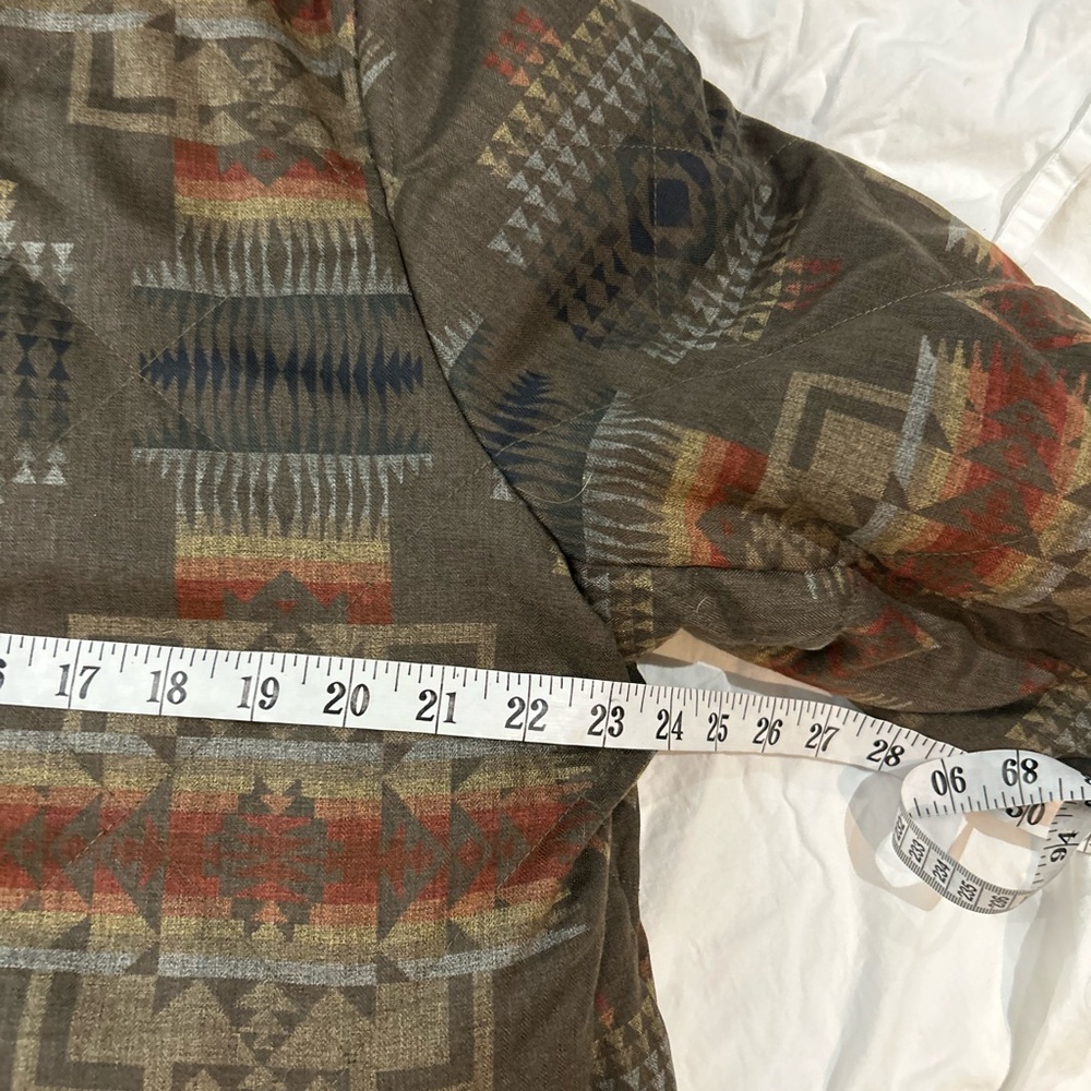 PENDLETON Reversible Fur Lined Coat Southwestern … - image 10